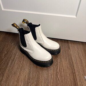 White Doc Martens size 8 (women's)